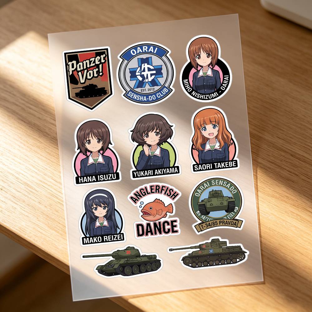 Laptop Accessories For Girls - Pegatinas de vinilo para motocicleta Anime