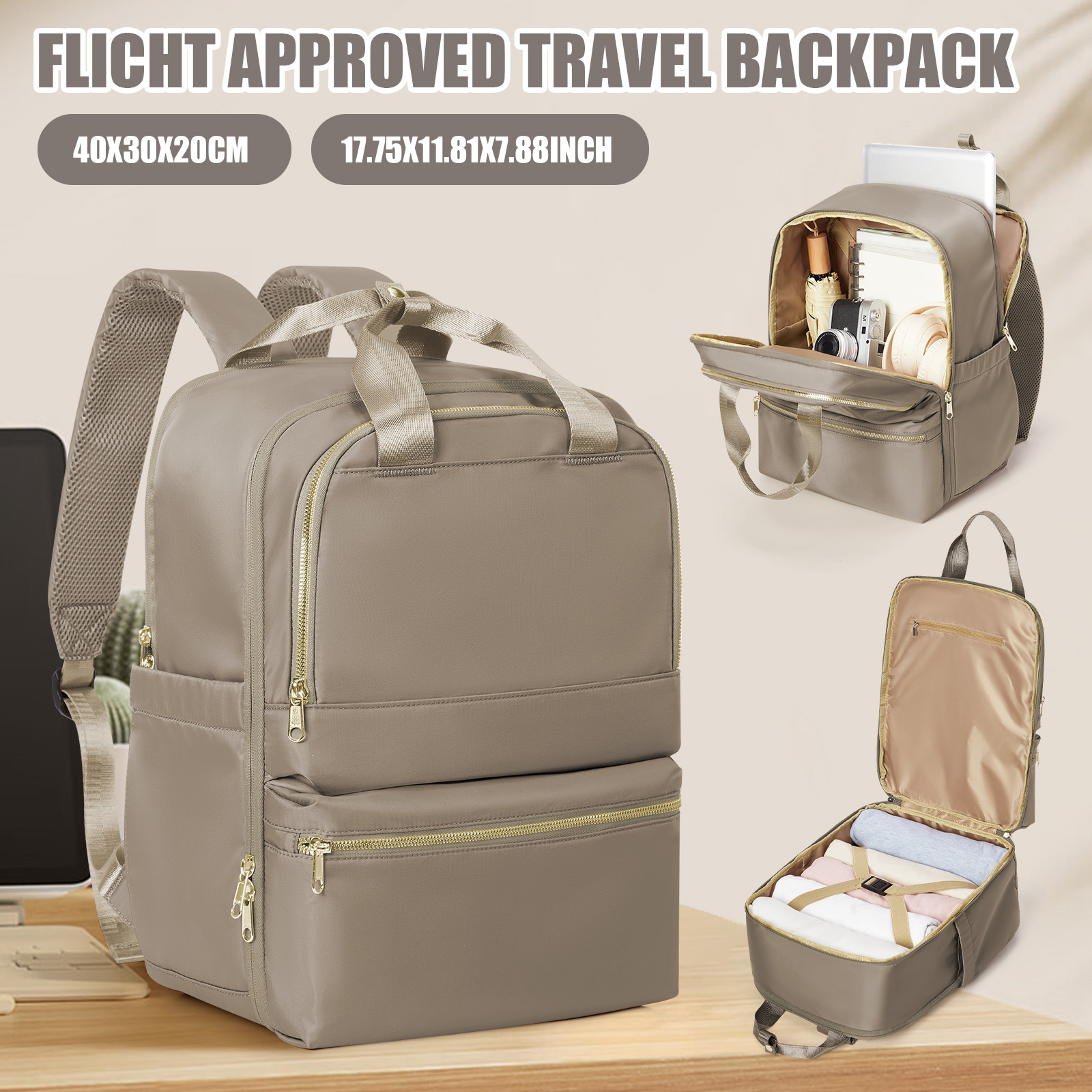 Laptop Original Accessories - Mochila de viaje Ryanair 40x30x20 para