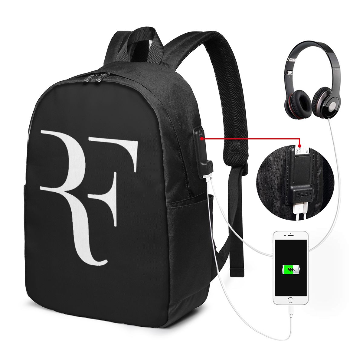 Laptop Original Accessories - Mochila Roger Federer, bolsa de viaje