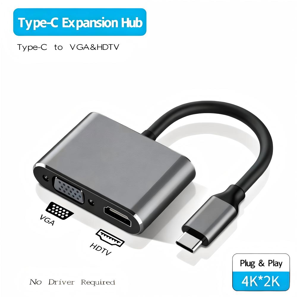 Adaptador USB 3.0/TIPO-C a HDM - Hdmi Vga Adapter reseña y precio