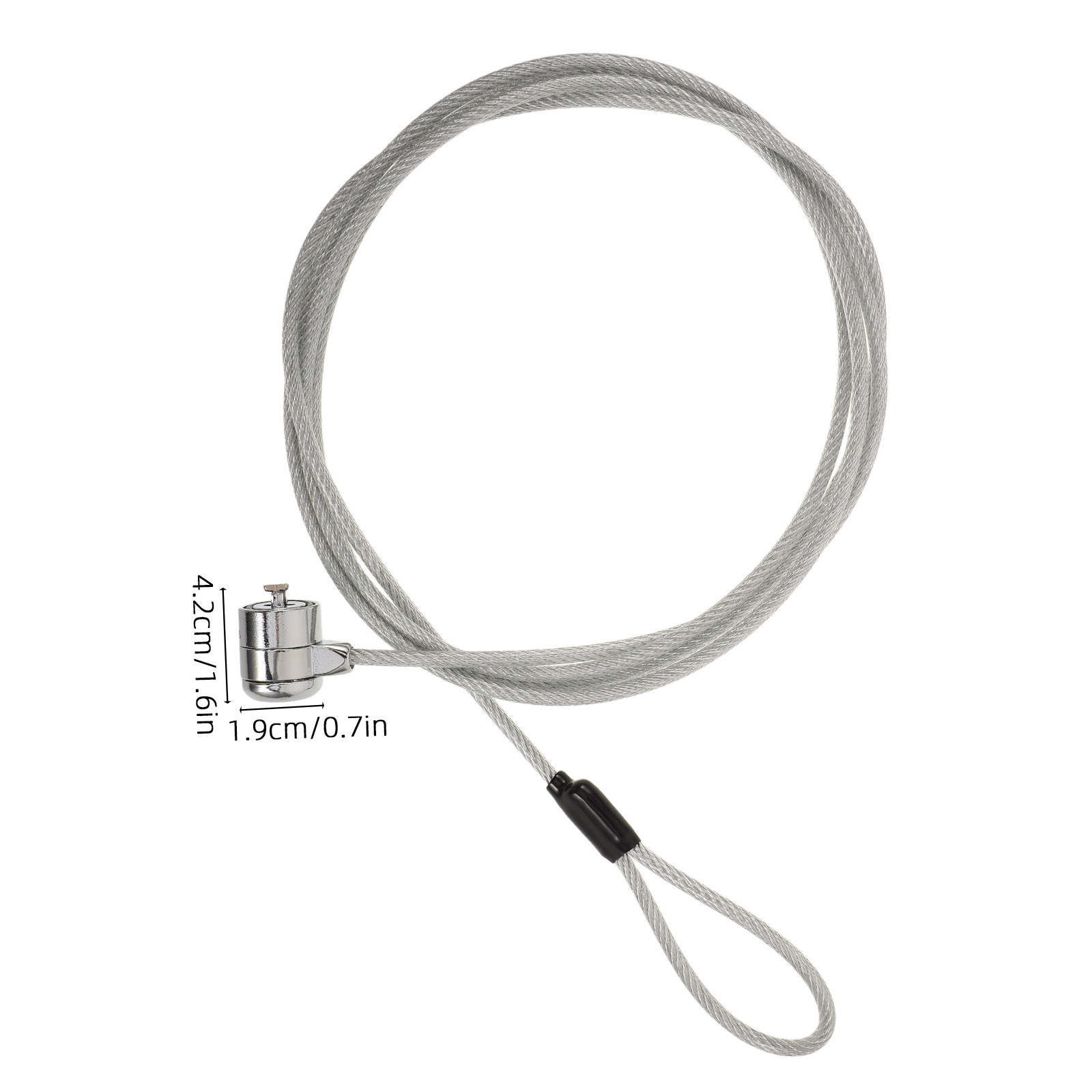 1 juego de cable de seguridad  - Laptop Lock Cable reseña y precio