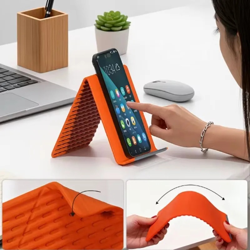 Soporte de silicona plegable y - Laptop Accessories Organizer reseña y precio