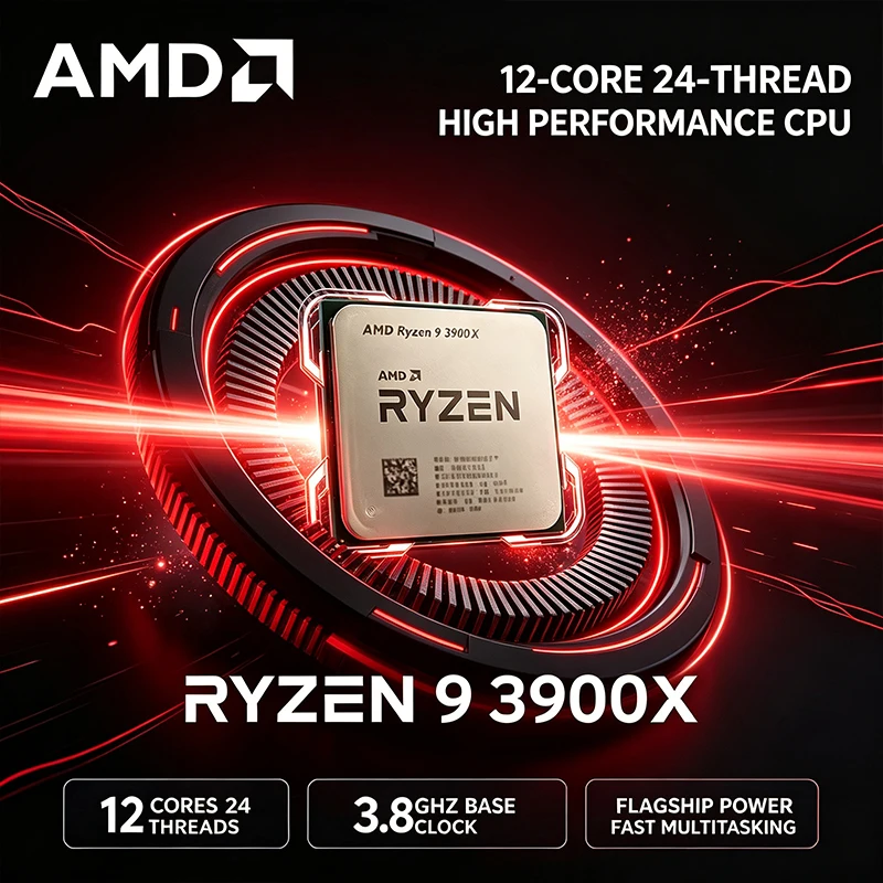 Procesador AMD Ryzen 9 3900X d - Amd Cpu Ryzen 9 reseña y precio
