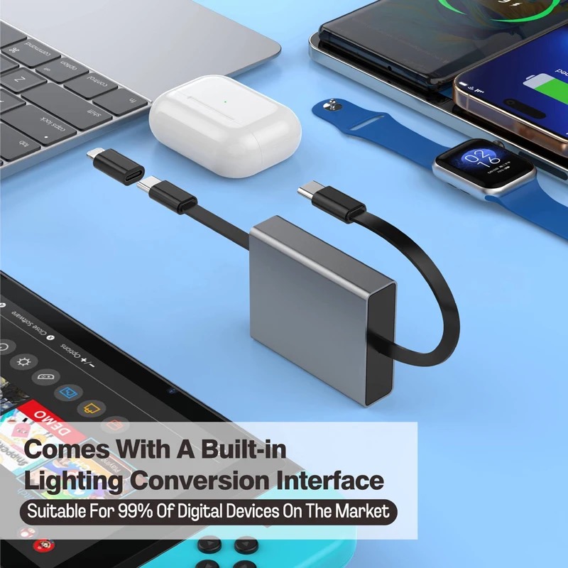 Cable USB telescópico 4 en 1 t - Laptop Lock Cable reseña y precio