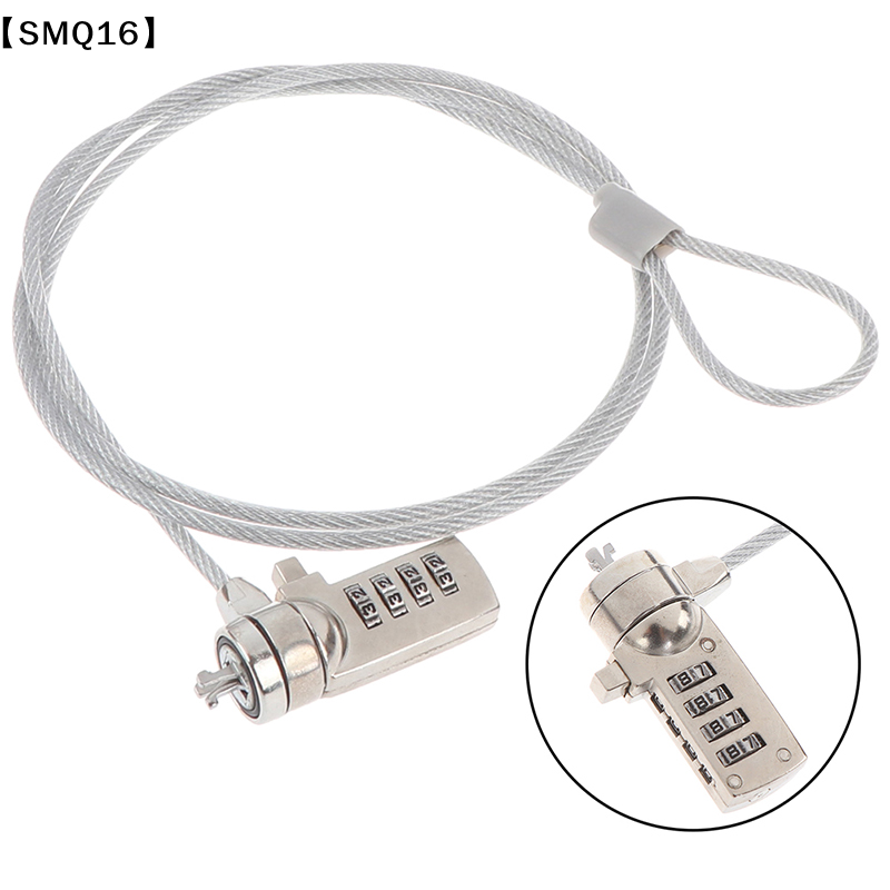Candado de seguridad de 4 dígi - Laptop Lock Cable reseña y precio