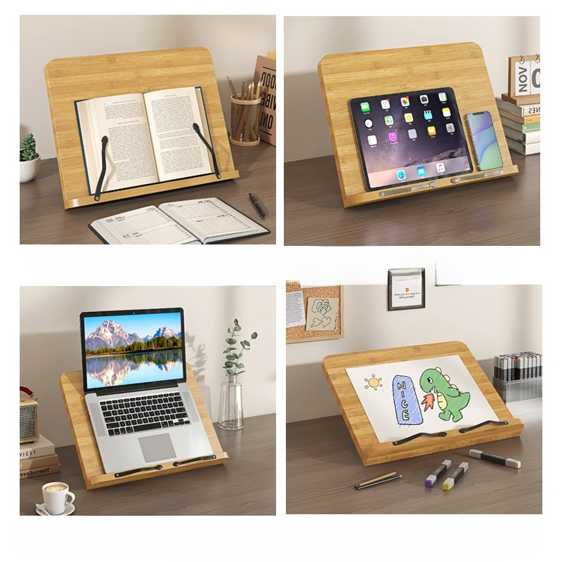 Soporte de Lectura de Madera,  - Laptop Related Accessories reseña y precio