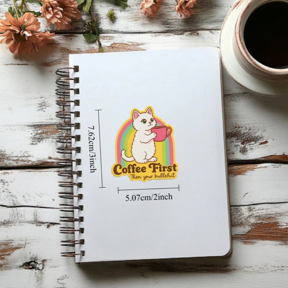 Pegatinas divertidas de gatos  - Laptop Unique Accessories reseña y precio