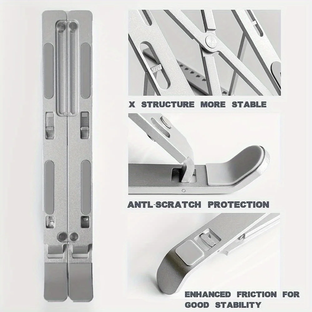 Soporte de aluminio ajustable  - Laptop Accessories Organizer reseña y precio
