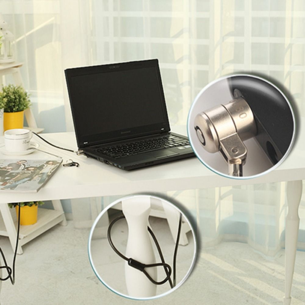 Candado de acero resistente pa - Laptop Lock Cable reseña y precio