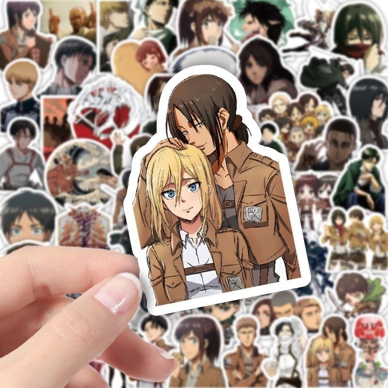 60 pegatinas de anime de Attac - Laptop Editing Accessories reseña y precio