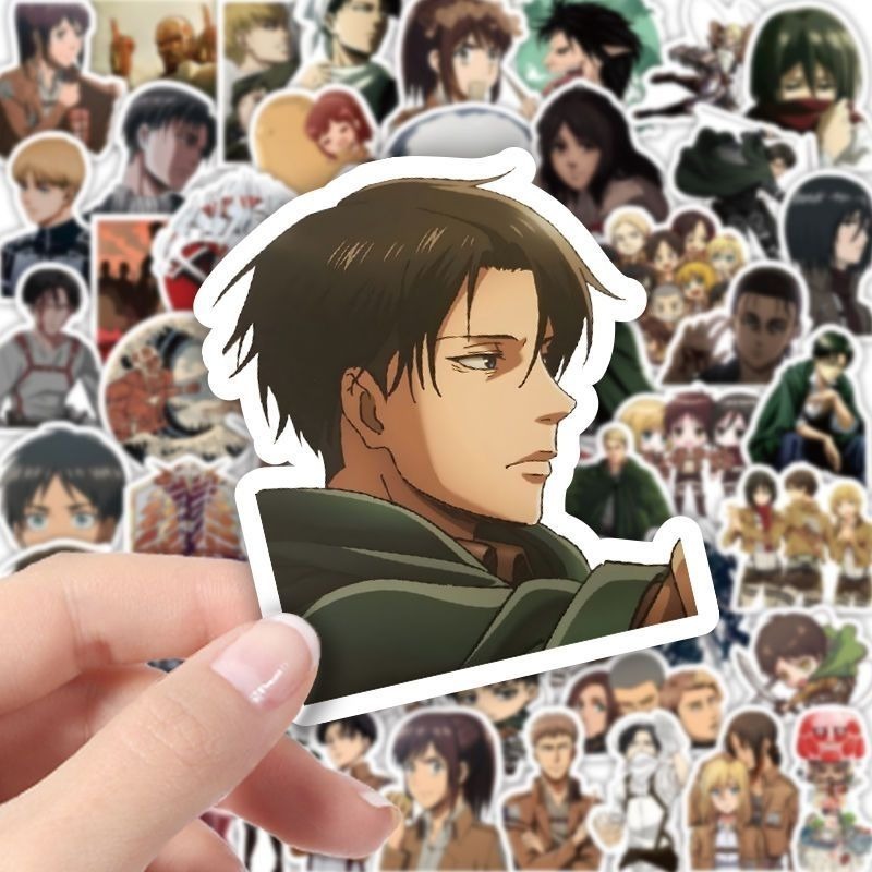 60 pegatinas de anime de Attac - Laptop Editing Accessories reseña y precio