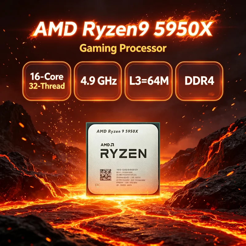 AMD Ryzen 9 5950X, pero sin re - Amd Cpu Ryzen 9 reseña y precio