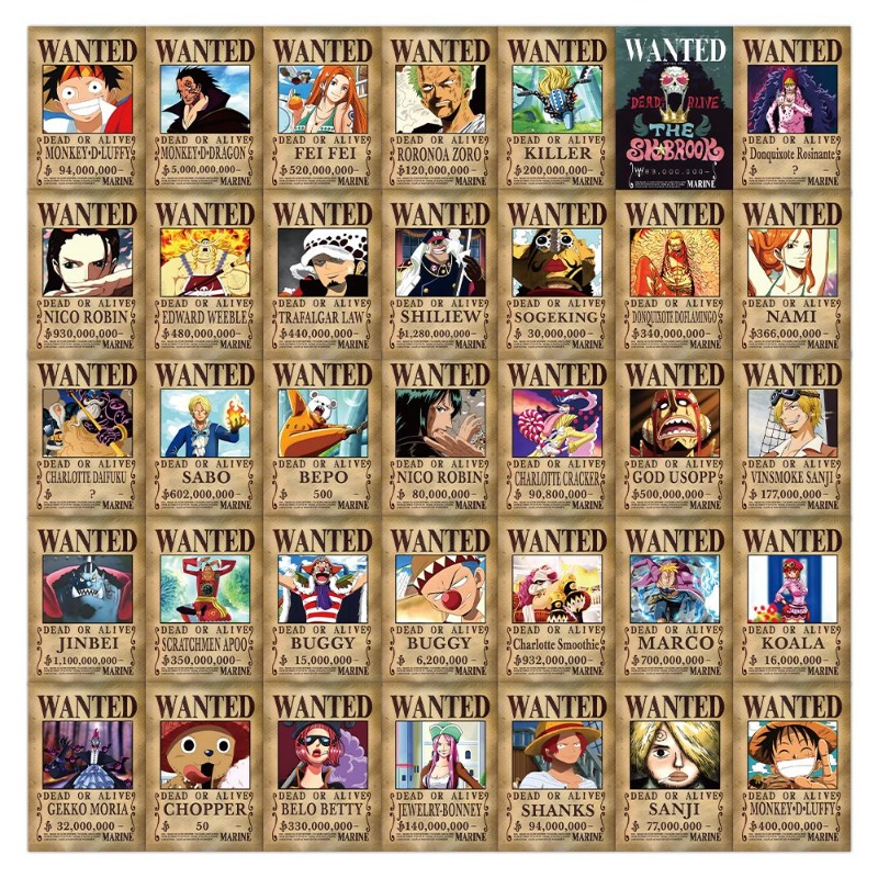 56 pegatinas de One Piece Want - Laptop Editing Accessories reseña y precio