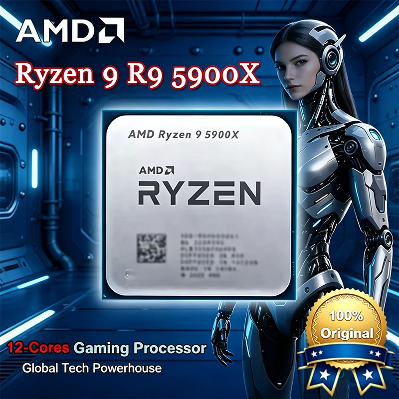 Procesador AMD Ryzen 9 5900X R - Amd Cpu Ryzen 9 reseña y precio